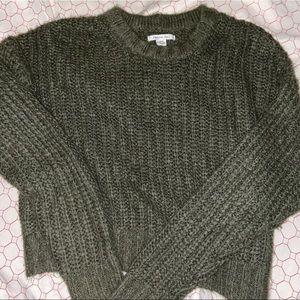 Green American Eagle Sweater